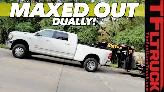 Here’s How Your Truck is Tow Rated - We Drive 31,000 Pounds Up A HUGE hill to Test SAE J2807!