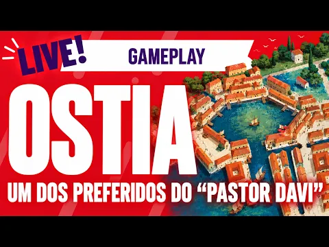 LIVE! Ostia - Comércio, navios e um mancala para governar Roma