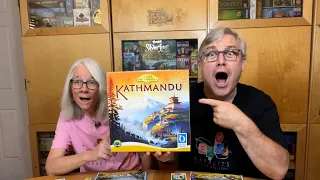 Garrett's Games Reviews Kathmandu from Queen Games