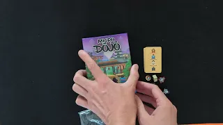 Micro Dojo 1-2 player #boardgame unboxing teaser trailer preview overview AmassGames #4k #bga #bgg