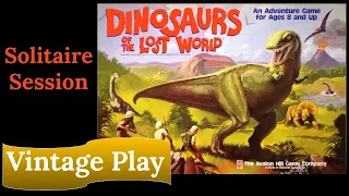 Dinosaurs of the Lost World: Vintage Solo Play Through