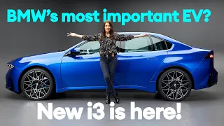 BMW’s electric 3-Series revealed | i3 Neue Klasse walkaround