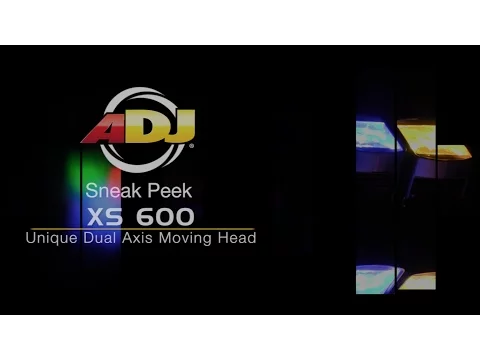 Product video thumbnail for ADJ American DJ XS 600 6x10W RGBW Dual Moving Head Light