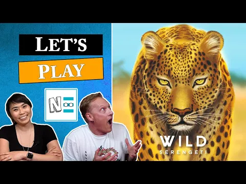 WILD SERENGETI Live Board Game Playthrough #106