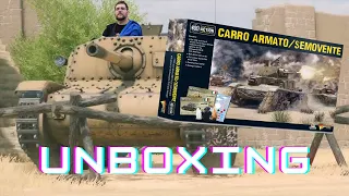 Unboxing Carro Armato M13/40 or M14/41 & Semovente tanks for Bolt Acton