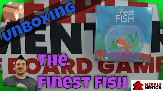 Meeple Mentor Unboxes The Finest Fish board game