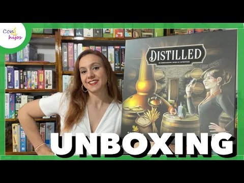 UNBOXING DISTILLED (Melmac Games) + expansion Africa y Oriente Medio ¿Cómo queda colocado?