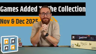 The Games I Added To My Collection In November & December 2025 - Zenith, Darwin's Journey & More!!