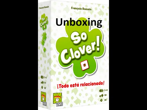 So Clover! - Unboxing - El club del dado