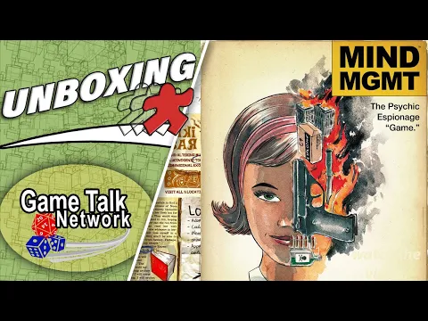 Mind MGMT: The Psychic Espionage "Game." Deluxe Edition | Unboxing