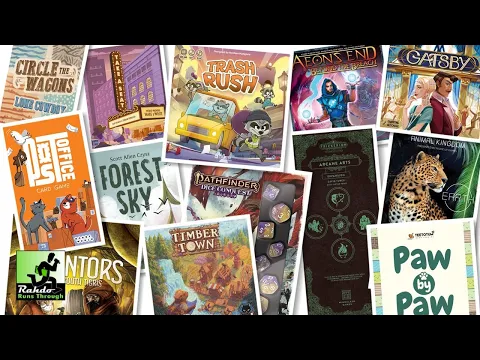 Ranking and reviewing 13 new games! Rahdo Rounds Up April '25