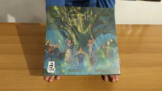 Unboxing di Oak - gioco da tavolo