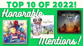 Games That Didn't Quite Make Our Top 10 New To Us In 2022! (Giveaway)