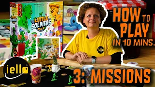 Little Soldiers - Mission Book - How to Play