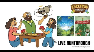 Canopy, Holly Jolly, and Kariba Live Runthroughs