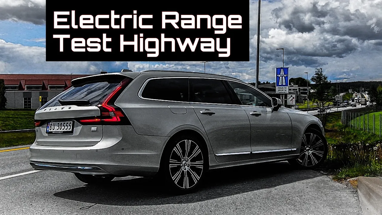 Electric Highway Test. V90 Long Range
