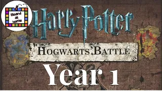 Board At Home Plays: Hogwarts Battle Year 1