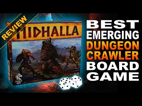 Midhalla - NEW Dungeon Crawler Board Game - Review