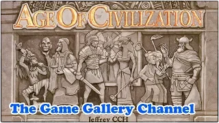 【ボードゲーム レビュー】「Age of Civilization」- 30分で体験できる文明ゲームとは？