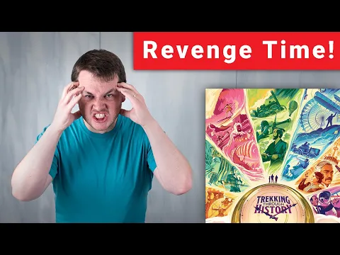 Trying again to beat Trekking Through History! board game playthrough