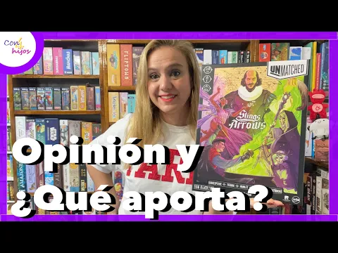 UNMATCHED SLINGS AND ARROWS (TCG Factory) Opinión y ¿Cómo se juega?