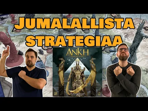 Ankh: Gods of Egypt | Lautapelin arvostelu | Strategiaa muinaisen Egyptin teemalla | CMON
