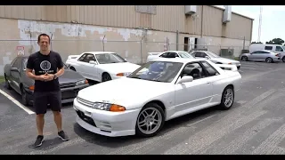 Is the 1993 Nissan Skyline GTR R32 V Spec the MOST ICONIC car from Japan?