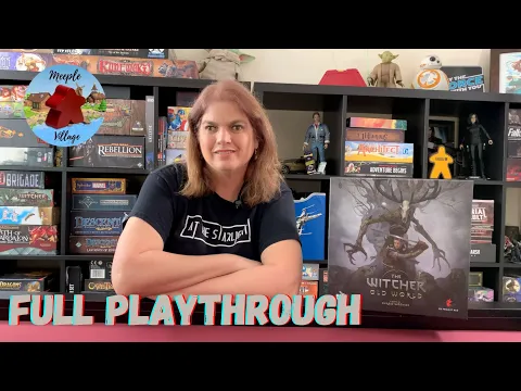 The Witcher Old World Board Full Playthrough