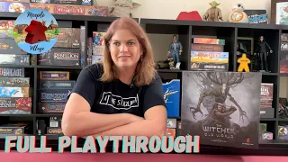 The Witcher Old World Board Full Playthrough