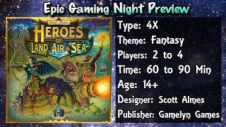 Heroes of Land, Air, & Sea Preview