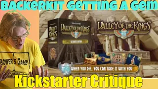 Valley of the Kings Ultimate Edition - 2 Small Boxes become 1 - Kickstarter Critique Review