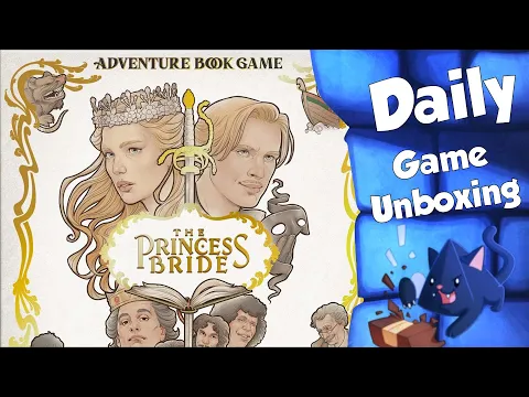 The Princess Bride Adventure Book Game - Daily Game Unboxing