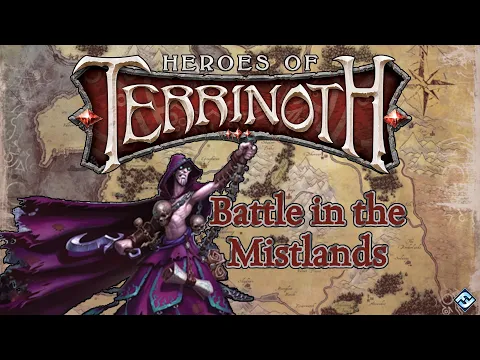 Heroes of Terrinoth - Battle in the Mistlands playthrough