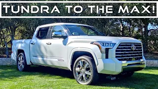 2022 Toyota Tundra Capstone i-Force Max // Luxury AND Power to the MAX! (+ great MPG's!)