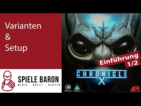 Chronicle X - Spielregeln (1/3): Varianten & Setup
