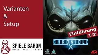 Chronicle X - Spielregeln (1/3): Varianten & Setup