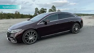 Test av Mercedes-Benz EQS 450 4MATIC Manufaktur