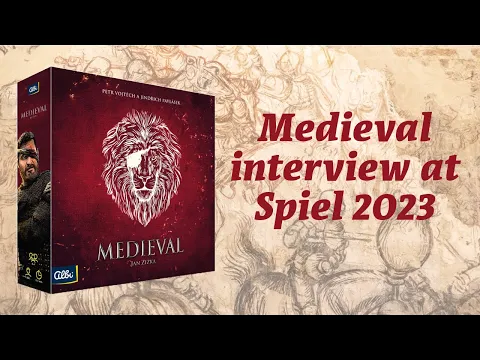 Interview about Medieval at Spiel 2023 with @ALBIceskarepublika