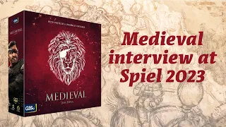 Interview about Medieval at Spiel 2023 with @ALBIceskarepublika