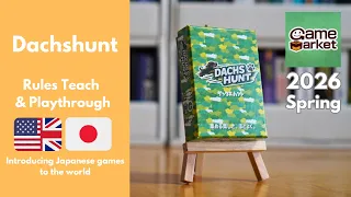 Dachshunt | Tokyo Game Market 2026 Spring Showcase