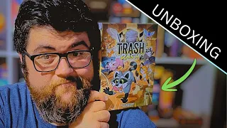 Trash Dash Unboxing & Component Overview | Shiny Pigeon Games