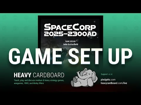 SpaceCorp - How to Set Up each Era by Heavy Cardboard