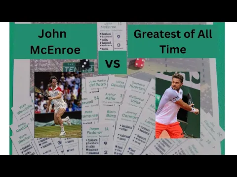 PLAAY Tennis : John McEnroe vs Stan Wawrinka : 1st Set