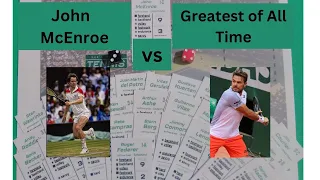 PLAAY Tennis : John McEnroe vs Stan Wawrinka : 1st Set