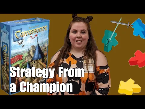 Carcassonne Strategy from the World Series of Board Gaming with Champion Rebecca Beach