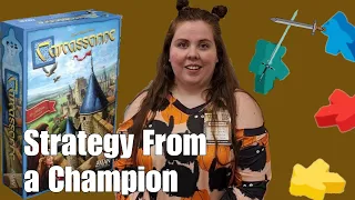 Carcassonne Strategy from the World Series of Board Gaming with Champion Rebecca Beach