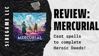 Mercurial Review (Kickstarter Board Game Prototype Copy Provided by Publisher) SideGame LLC