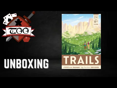 Trails Board Game Unboxing