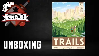 Trails Board Game Unboxing