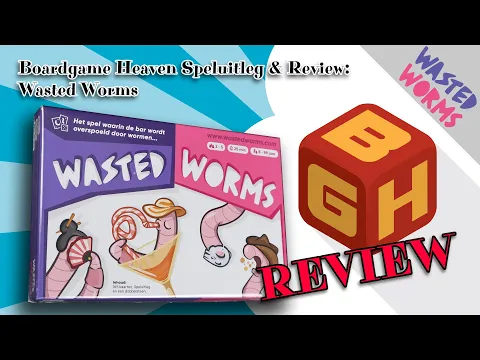 Board Game Heaven Speluitleg & Review 222: Wasted Worms